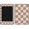Neutral Checkered Amazon Kindle Skin